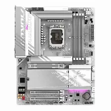 Tarjeta Madre Aorus Z890 Elite Wifi7 Ice, Atx, Intel Core Ultra, Hdmi/dp, 4xddr5-dimms, 1xpcie 5.0, 3xpcie 4.0, Usb 3.2, Sata 3.0, M.2